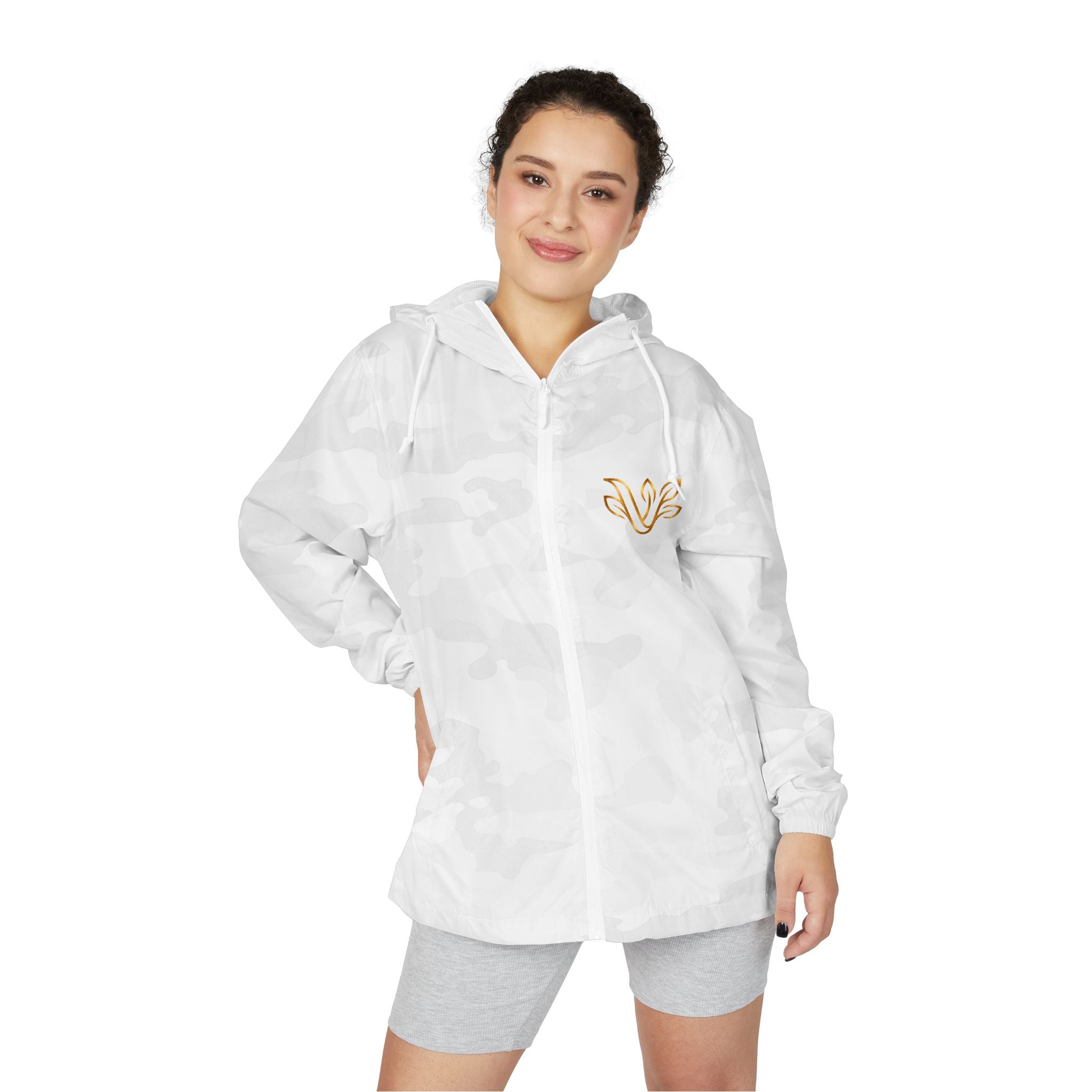 Unisex Full-Zip Windbreaker Jacket